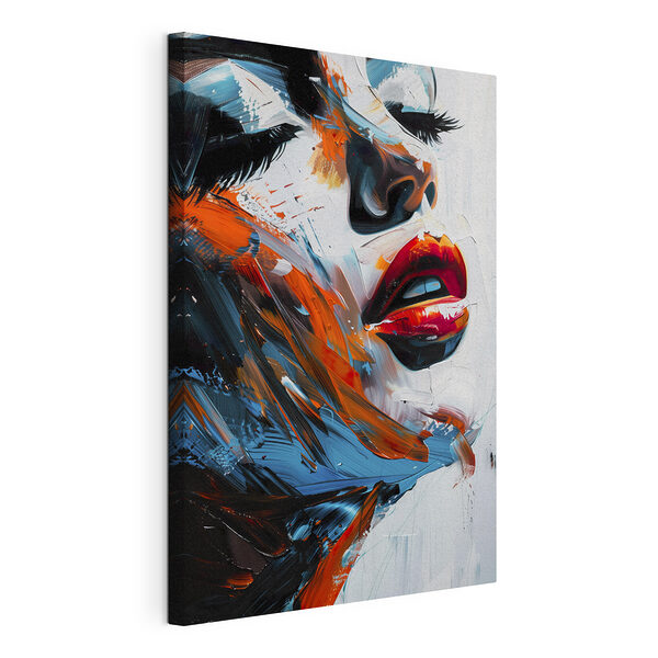 Peinture d'un visage de femme Tableaux Peinture d'un visage de femme