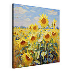Tableaux Peinture de tournesols dans un champ