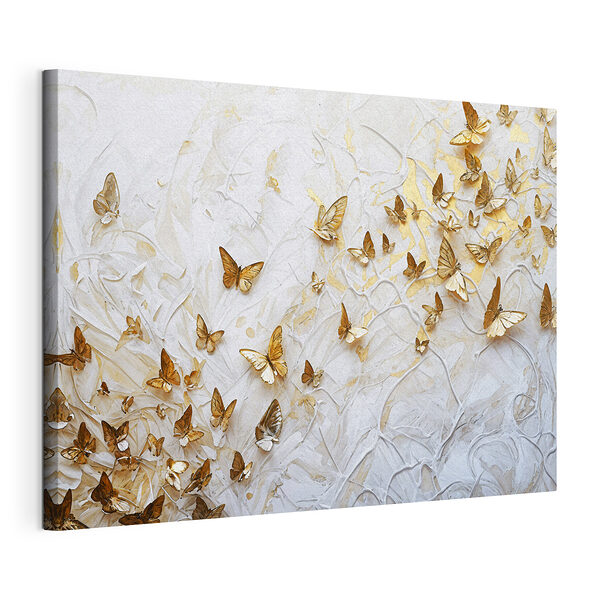 Des papillons virevoltant dans des teintes douces Tableaux Des papillons virevoltant dans des teintes douces