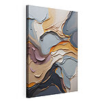 Tableaux Couches abstraites de couleurs vibrantes