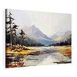 Tableaux Peinture d'une montagne