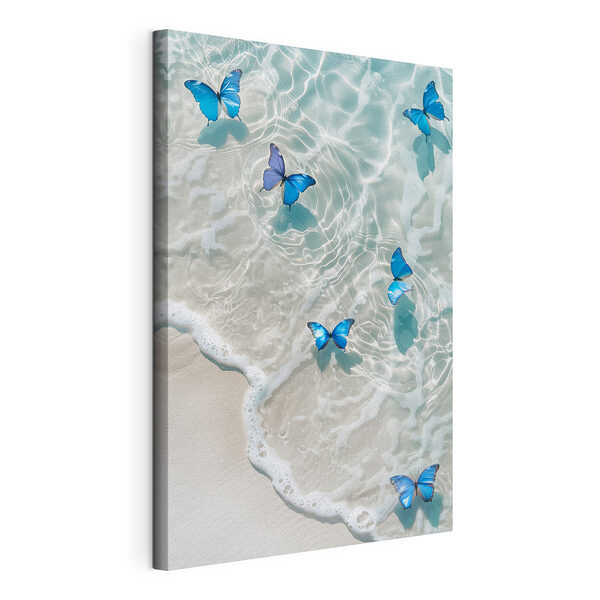 Papillons sur l'eau Tableaux Papillons sur l'eau