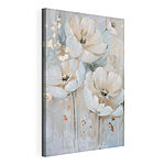 Tableaux Peinture de fleurs sur un mur