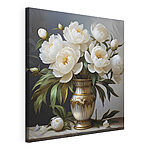 Tableaux Peinture de fleurs dans un vase