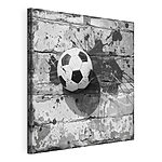 Tableaux Ballon de football sur un fond peint