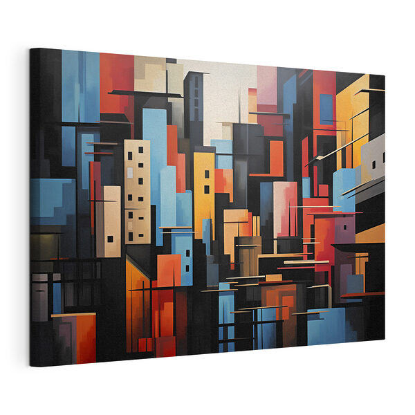 Peinture d'une ville Tableaux Peinture d'une ville
