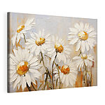 Tableaux Peinture de fleurs blanches