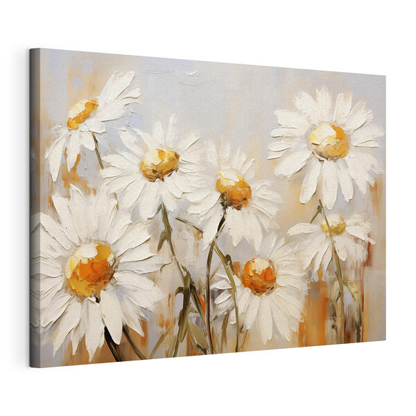 Peinture de fleurs blanches Tableaux Peinture de fleurs blanches