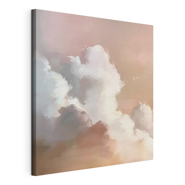 Ciel rose avec nuages Tableaux Ciel rose avec nuages