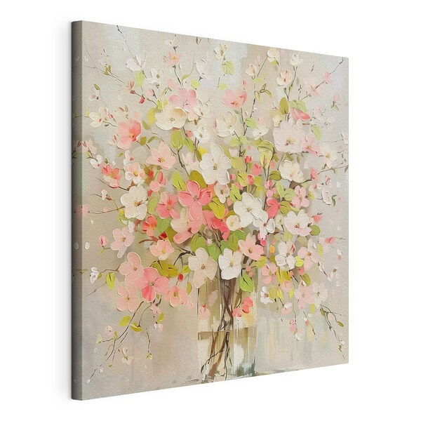 Peinture de fleurs dans un vase Tableaux Peinture de fleurs dans un vase