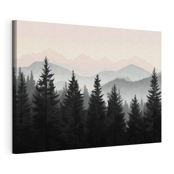 Groupe d'arbres dans une forêt Tableaux Groupe d'arbres dans une forêt