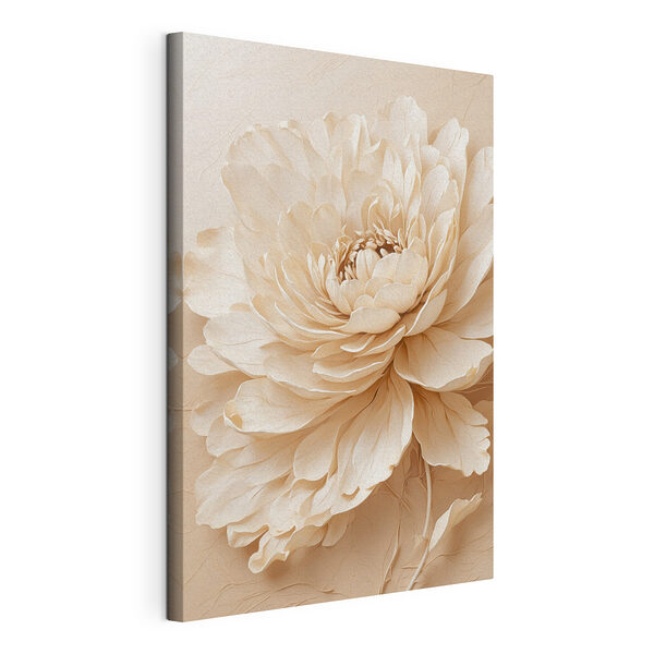 Tableaux Pétales crème en floraison délicate