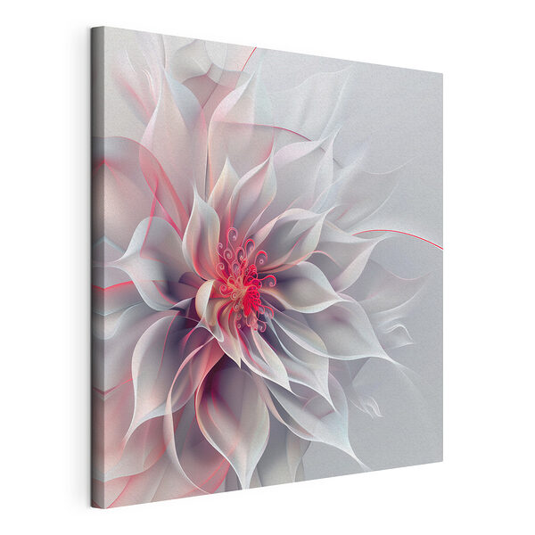 Tableaux Fleur blanche et rose