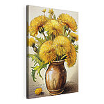 Tableaux Fleurs jaunes dans un vase