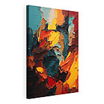 Tableaux Canvas prints Vibrant Emotions in Abstract Swirls