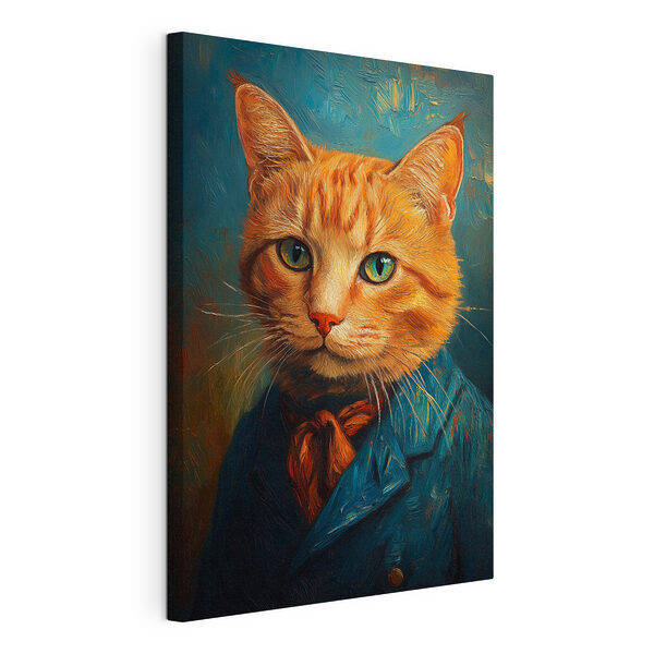 Chat en costume Tableaux Chat en costume