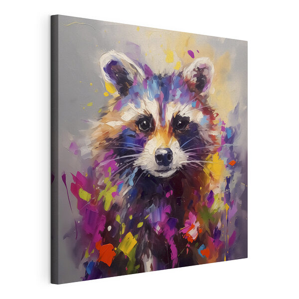 Peinture d'un raton laveur Tableaux Peinture d'un raton laveur