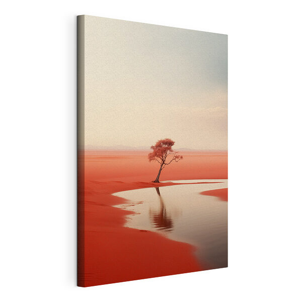 Arbre dans un désert rouge Tableaux Arbre dans un désert rouge
