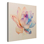 Tableaux Fleur radieuse dans les tons pastel