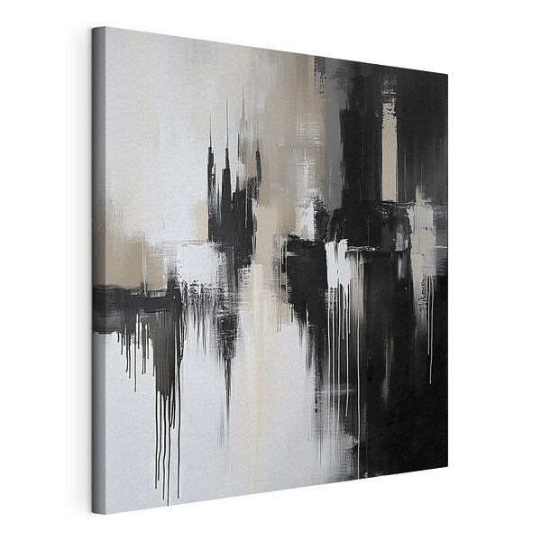Peinture en noir et blanc Tableaux Peinture en noir et blanc