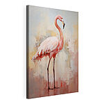 Tableaux Peinture d'un flamant rose