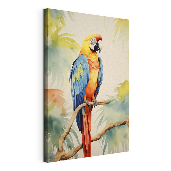 Oiseau coloré sur une branche Tableaux Oiseau coloré sur une branche