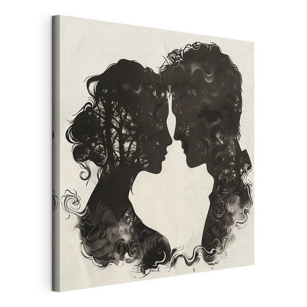 Tableaux Homme et femme face à face