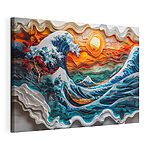 Tableaux Peinture d'une vague