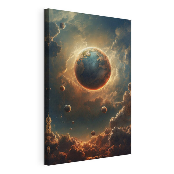 Planète dans le ciel Tableaux Planète dans le ciel