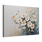 Tableaux Peinture de fleurs blanches