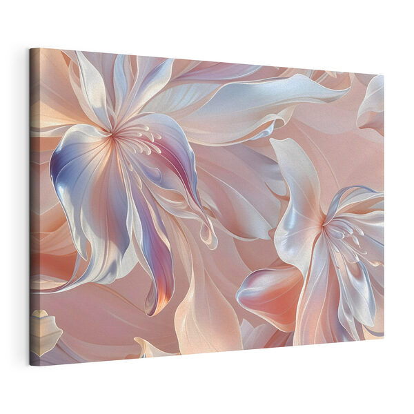 Tableaux Des fleurs de soie dans des tons subtils