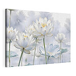 Tableaux Groupe de fleurs blanches