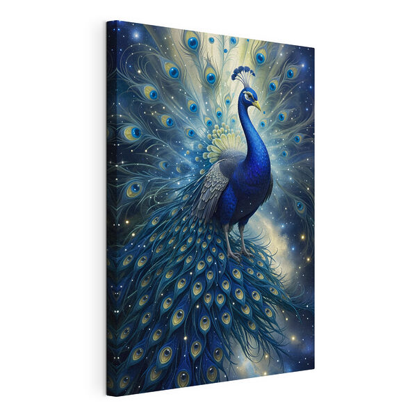Tableaux Des plumes majestueuses dans une harmonie cosmique