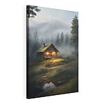 Tableaux Cabane en rondins dans les bois