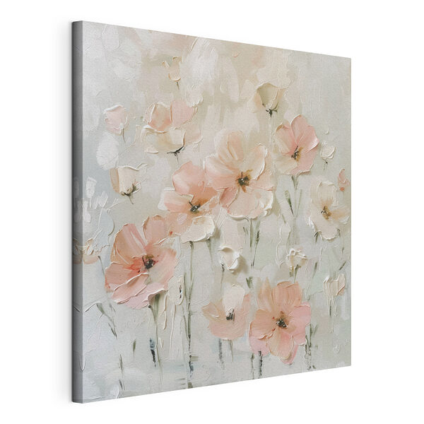 Tableaux Peinture de fleurs roses