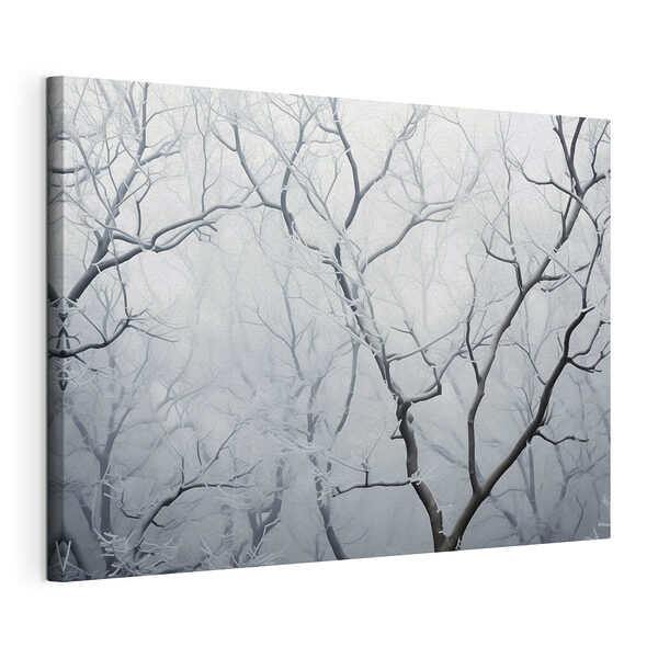 Branches d'arbres enneigées Tableaux Branches d'arbres enneigées