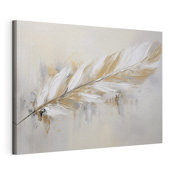 Plume délicate sur fond doux Tableaux Plume délicate sur fond doux