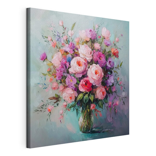 Peinture de fleurs dans un vase Tableaux Peinture de fleurs dans un vase