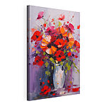 Tableaux Peinture de fleurs dans un vase