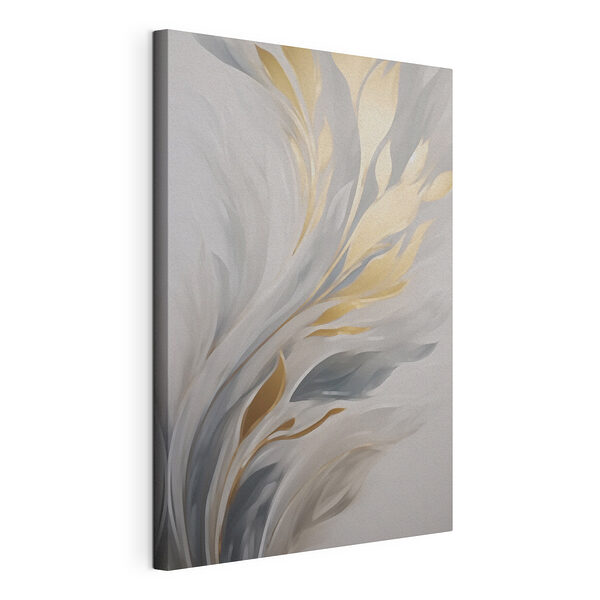 Abstraction artistique de feuilles gracieuses Tableaux Abstraction artistique de feuilles gracieuses