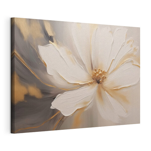 Tableaux Peinture d'une fleur blanche