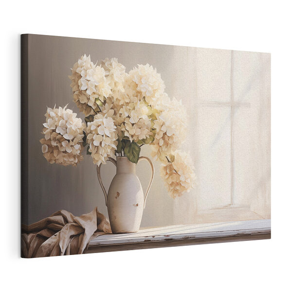Tableaux Peinture de fleurs dans un vase