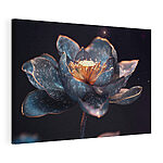 Tableaux Une floraison enchanteresse dans des teintes sombres