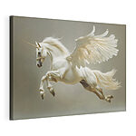 Tableaux Cheval blanc avec des ailes