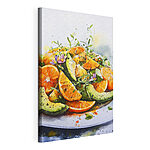 Tableaux Assiette de fruits et légumes