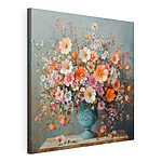 Tableaux Vase de fleurs sur une surface en pierre