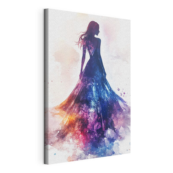 Femme en robe Tableaux Femme en robe