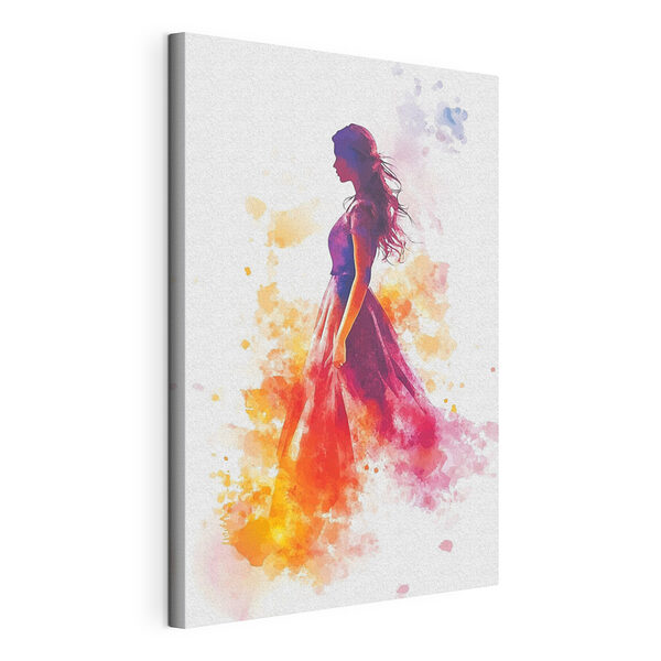 Femme en robe Tableaux Femme en robe
