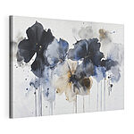 Tableaux Peinture de fleurs sur fond blanc