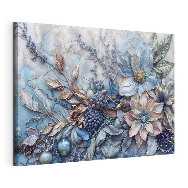 L'élégance florale dans des teintes douces Tableaux L'élégance florale dans des teintes douces